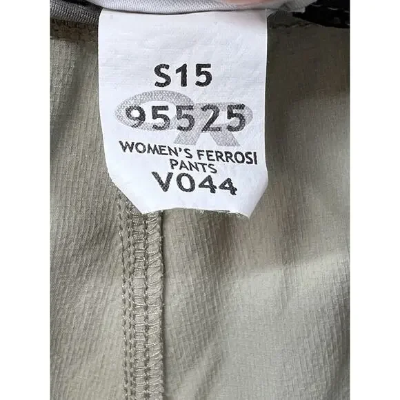 Outdoor Research Pants Womens 12 Ferrosi Convertible Beige Zip Off Nylon Hiking - Picture 5 of 5